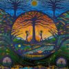 To Honor What is Holy - Fine Art Print - Giclee Art Print by Michael Francis Lott - The Blossoming Self - Magic Art - Image 2