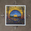 Forever In Praise - Fine Art Print- Giclee Art Print by Michael Francis Lott - The Blossoming Self - Magic Art