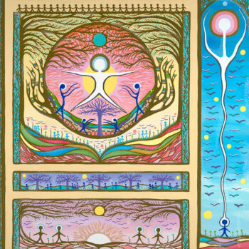 The Messenger - Fine Art Print - Giclee Art Print by Michael Francis Lott - The Blossoming Self - Magic Art - Image 2