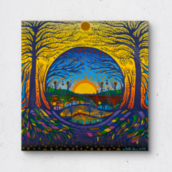 Forever In Praise - Fine Art Print on Canvas - Giclee Art Print (Unframed)