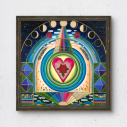 Hymns of the Heart – Fine Art Print on Canvas – Giclee (Framed)