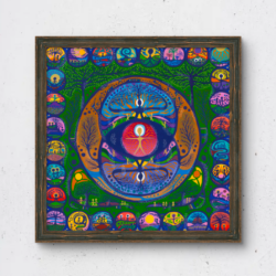 My Reflection In Your Eyes - Fine Art Print on Canvas - Giclee (Framed)
