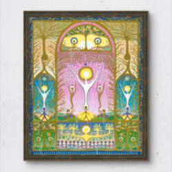 There is Only Life – Fine Art Print on Canvas – Giclee (Framed)
